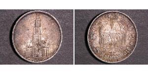5 Reichsmark Третій рейх (1933-1945) Срібло 