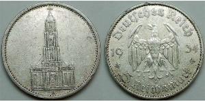 5 Reichsmark 納粹德國 (1933 - 1945) 銀 