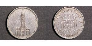 5 Reichsmark 納粹德國 (1933 - 1945) 銀 