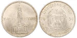 5 Reichsmark 納粹德國 (1933 - 1945) 銀 