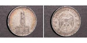 5 Reichsmark 納粹德國 (1933 - 1945) 銀 