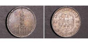 5 Reichsmark 納粹德國 (1933 - 1945) 銀 