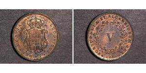 5 Reis Reino de Portugal (1139-1910) Cobre 