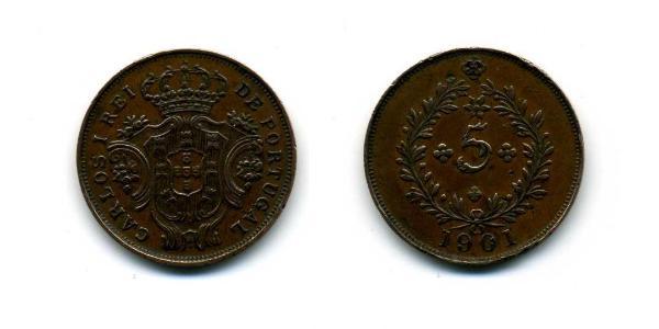 5 Reis Azores Copper 