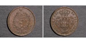 5 Reis Azores / Kingdom of Portugal (1139-1910) Copper 