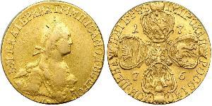 5 Rouble Empire russe (1720-1917) Or Catherine II (1729-1796)