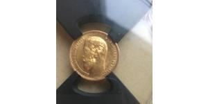 5 Rubel Russisches Reich (1720-1917) Gold Nikolaus II (1868-1918)