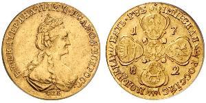 5 Rublo Impero russo (1720-1917) Oro Caterina II (1729-1796)