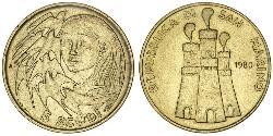 5 Scudo San Marino Oro 