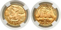 5 Scudo San Marino 金 