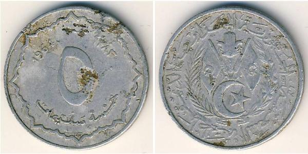 5 Sent Algerien Aluminium 