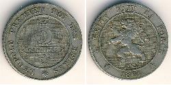 5 Sent Belgique Cuivre/Nickel 