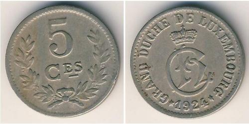 5 Sent Luxemburg Kupfer/Nickel 