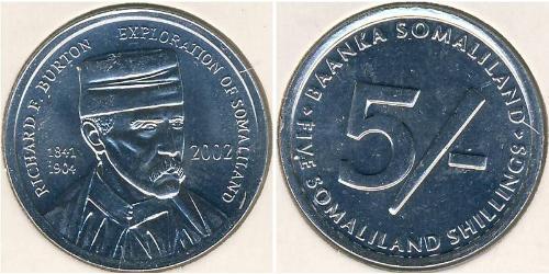 5 Shilling Somaliland Alluminio 