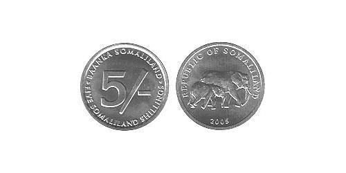 5 Shilling Somaliland Alluminio 