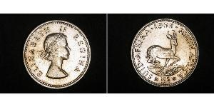 5 Shilling Afrique du Sud Argent Elizabeth II (1926-2022)