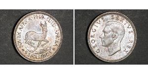 5 Shilling Afrique du Sud Argent George VI (1895-1952)