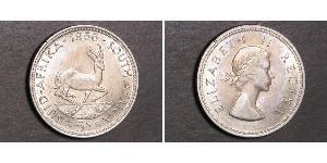 5 Shilling Afrique du Sud Argent Elizabeth II (1926-2022)