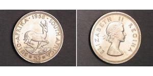 5 Shilling Afrique du Sud Argent Elizabeth II (1926-2022)