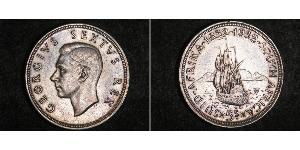 5 Shilling Afrique du Sud Argent George VI (1895-1952)