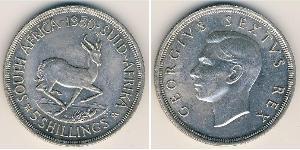 5 Shilling Afrique du Sud Argent George VI (1895-1952)