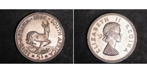 5 Shilling Afrique du Sud Argent Elizabeth II (1926-2022)