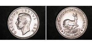 5 Shilling Afrique du Sud Argent George VI (1895-1952)