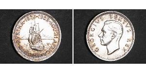 5 Shilling Afrique du Sud Argent George VI (1895-1952)