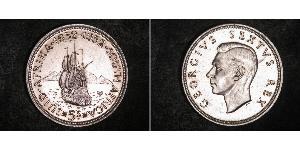 5 Shilling Afrique du Sud Argent George VI (1895-1952)