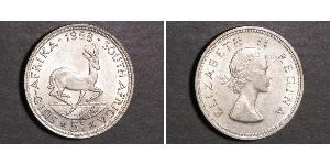 5 Shilling Afrique du Sud Argent Elizabeth II (1926-2022)