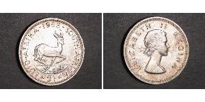 5 Shilling Afrique du Sud Argent Elizabeth II (1926-2022)