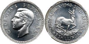 5 Shilling Afrique du Sud Argent George VI (1895-1952)