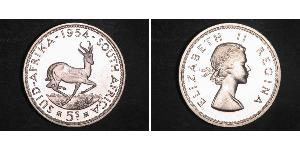 5 Shilling Afrique du Sud Argent Elizabeth II (1926-2022)