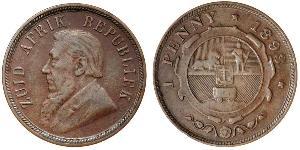 5 Shilling Sudafrica Argento Paul Kruger (1825 - 1904)