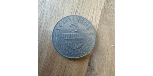 5 Shilling Republik Österreich (1955 - ) Kupfer/Nickel 