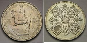 5 Shilling Reino Unido (1922-) Níquel/Cobre 