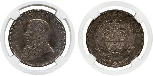 5 Shilling Sudáfrica Plata Paul Kruger (1825 - 1904)