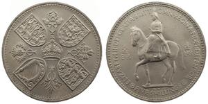 5 Shilling Regno Unito  Rame/Nichel 