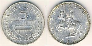 5 Shilling Republic of Austria (1955 - ) Rame/Nichel 