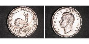 5 Shilling Südafrika Silber Georg VI (1895-1952)