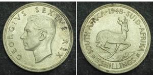 5 Shilling Südafrika Silber Georg VI (1895-1952)