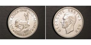 5 Shilling Südafrika Silber Georg VI (1895-1952)