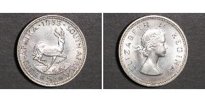 5 Shilling Südafrika Silber Elizabeth II (1926-2022)