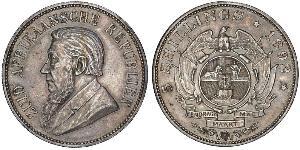 5 Shilling Südafrika Silber Paul Kruger (1825 - 1904)