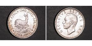 5 Shilling Südafrika Silber Georg VI (1895-1952)