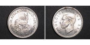 5 Shilling South Africa Silver George VI (1895-1952)