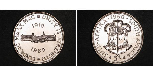 5 Shilling South Africa Silver 