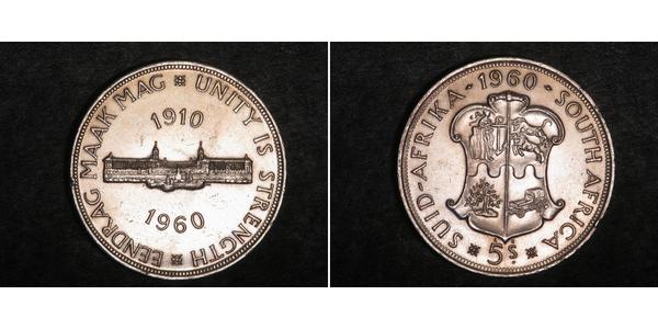 5 Shilling South Africa Silver 