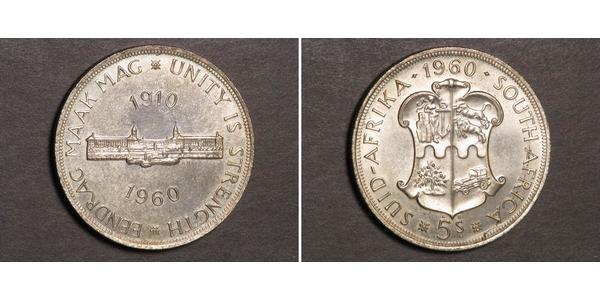 5 Shilling South Africa Silver 