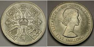 5 Shilling Regno Unito   